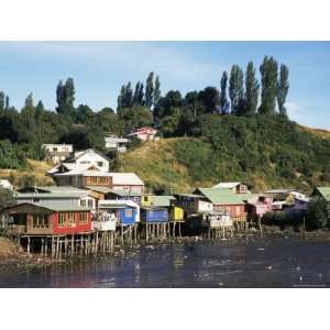 Palafitos, Castro, Chiloe Island, Chile, South Amrica Photographic 