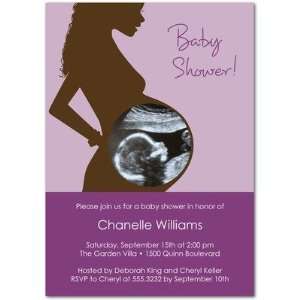  Sonogram Silhouette Light Purple