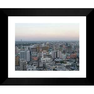  Dar es Salaam Cityscape Large 15x18 Framed Photography 