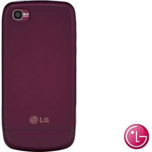 New Unlocked LG GS505 Sentio   Wine Red GSM Quad Band Cellular Phone 