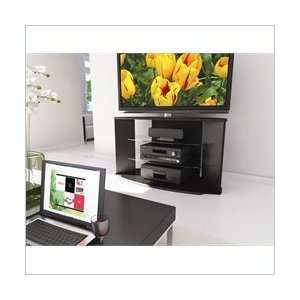  Cali 37   52 TV Stand in Black Lacquer Furniture 