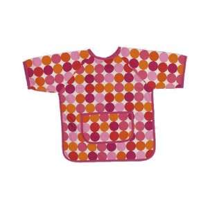 Mullins Square Pink Disco Dot Paint Smock Baby