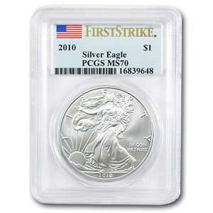  2010 Silver Eagles *MS 70 PCGS* (First Strike) Everything 