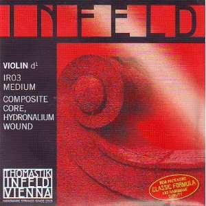 Thomastik Infeld Violin Infeld Red D Hydronalium Wound Composite Core 