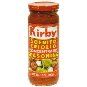 Kirby Seasoning 12 oz   Sofrito Criollo  Grocery & Gourmet 