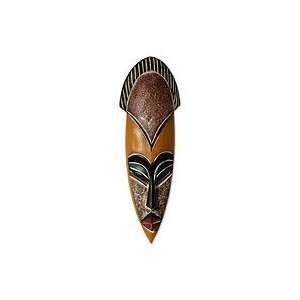    NOVICA Ghanaian wood mask, Protect the Jungle