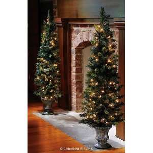  Lighted Christmas Tree Topiary 