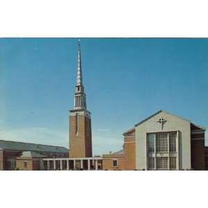  Park Place Church Anderson Indiana Post Card 60s 
