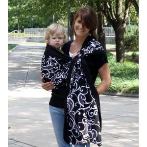  Snuggy Baby Prestige Ring Sling Baby Carrier in Midnight 