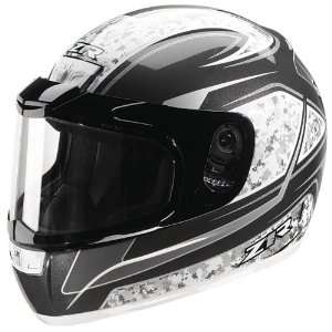 Z1R Phantom Sno tron Adult Snocross Snowmobile Helmet   Alloy / X 