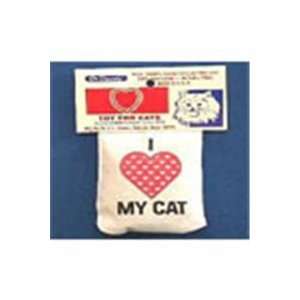  I Love My Cat Linen Bag Toy Toys & Games