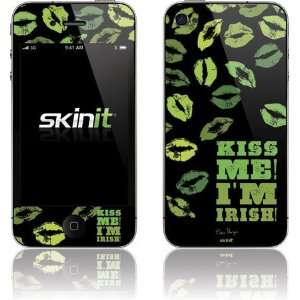  Kiss Me I Am Irish skin for Apple iPhone 4 / 4S 
