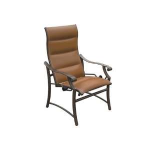   Back Arm Lounge Dining Chair Smooth Parchment Finish