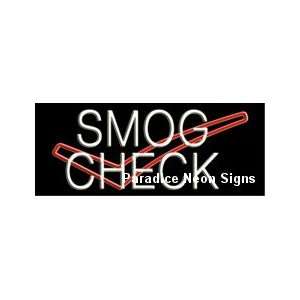 Smog Check Neon Sign 13 x 32
