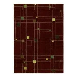  Shaw Origins City Streets Cayenne Red Rectangle 55 x 78 