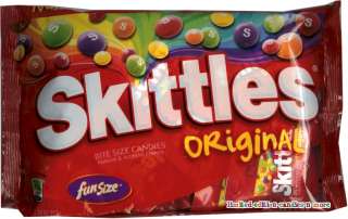 Bag Skittles Crazy Cores Fun Size Fruity Halloween Candy  