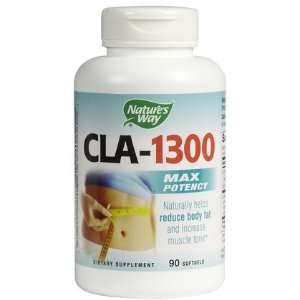  Natures Way CLA 1,300 mg Softgels, 90 ct (Quantity of 1 