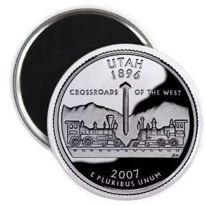 Creative Clam Utah State Quarter Mint Image 2.25 Inch 