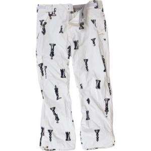  686 Smarty Command Pant [White Chess Print] Sports 