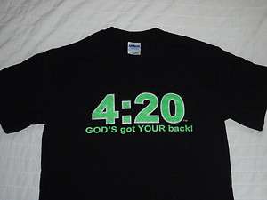 Jesus 420 Gutsy Christian T Shirt Mens Womens Dog Pet 420 Religious 