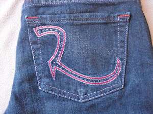   AND REPUBLIC KASANDRA W/ CRYSTALS WOMENS BOOTCUT FIT JEANS SIZE 24 NEW