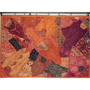   Indian Decor Furnishing Textile Wall Hanging Art