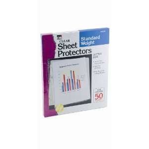  Sheet Protectors, Standard Weight Clear Toys & Games