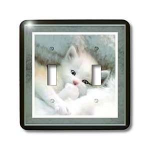 Susan Brown Designs Animal Themes   Sleepy Kitty   Light Switch Covers 