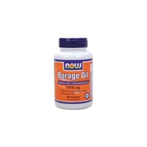Borage Oil by NOW Foods   (1.05g   60 Softgels)