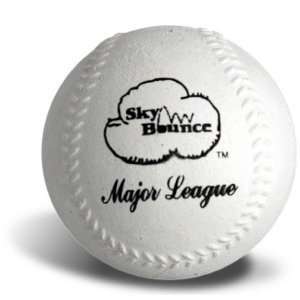  Sky Bounce White Sponge Baseball   1 Count Sports 