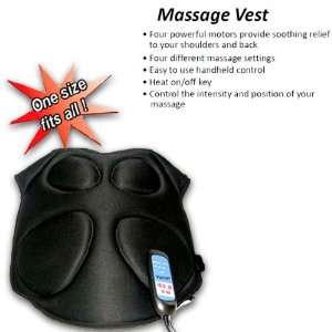  Comfort Massage Vest (4 Different Massage Settings 