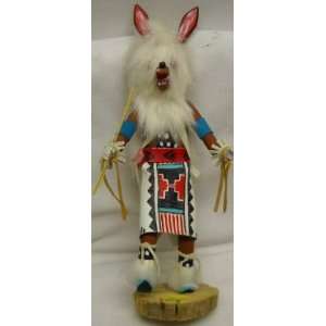  Wolf Dancer 12 Inch Kachina Signed Toys & Games