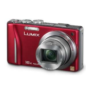 Panasonic Lumix TZ20 Digital Camera Red 14.1MP MOS 16x  5025232608782 