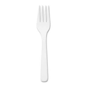  LC Industries Biobased Fork,100 / Bag   White Office 