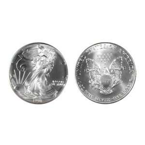 United States Silver Dollar, 1998 Bullion  