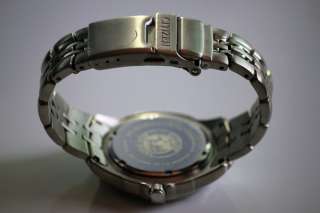   Titanium E100 S011922 Wrist Watch   Water Resistant Metal Band  
