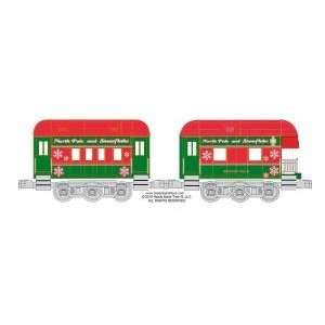   RMT 930502 Christmas O Peep Psg. Cars/Coach, Observation Toys & Games