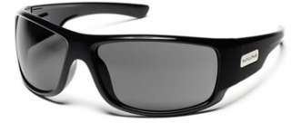 0668 Suncloud By Smith Impulse Black w Gray Lens Polarized Sunglasses 