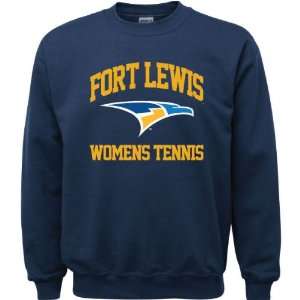  Fort Lewis College Skyhawks Navy Youth Womens Tennis Arch 