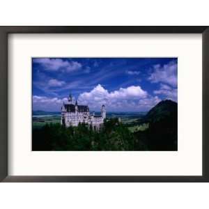 King Ludwig IIs Neuschwanstein Castle and Countryside Around It 