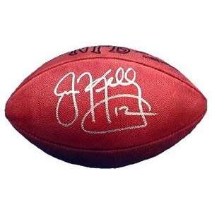  Signed Jim Kelly Ball   Tagliabue #12   Autographed 