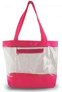 NWT Clear Work Tote Bag Purse Transparent Shoulder Security handbag 