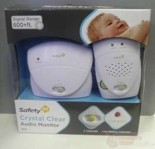 Safety 1st 8026 Crystal Clear Baby Monitor, White R$41  