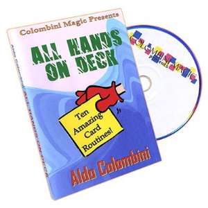  Magic DVD All Hands on Deck by Aldo Colombini Toys 