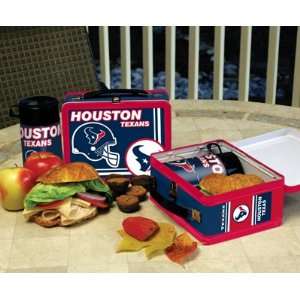  Houston Texans Memory Company Team Lunch Box NFL Football 