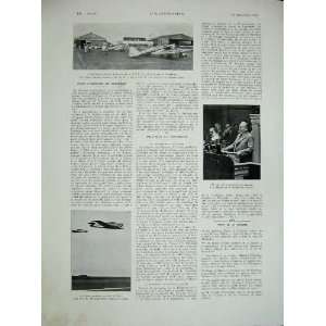  1934 Lourdes France Combattants Aeroplane Litvinof