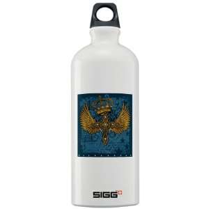  Sigg Water Bottle 1.0L Angel Winged Crown Cross 