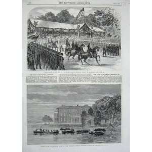    1865 Walton House Waterton Funeral Potomac Johnson