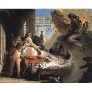   Battista Tiepolo   24 x 20 inches   Jupiter and Danaë