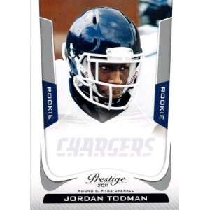  Jordan Todman San Diego Chargers 2011 Panini Prestige #254 